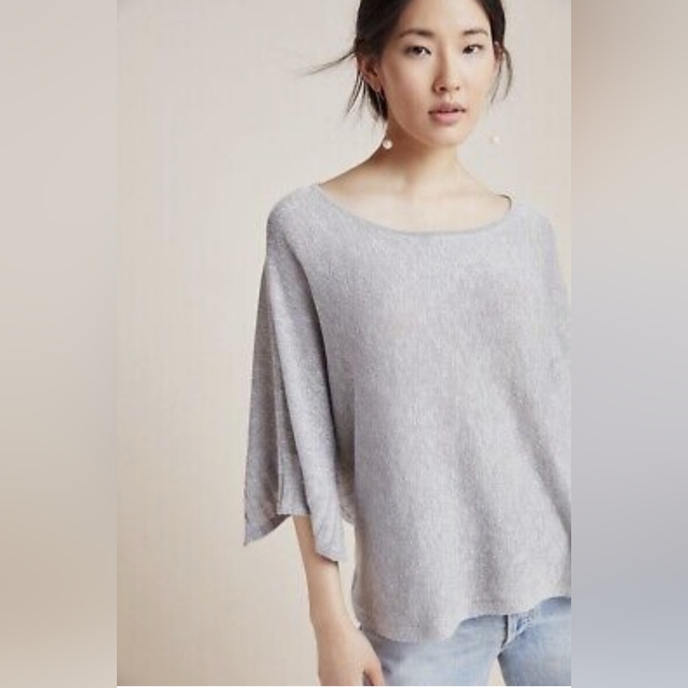 Anthropologie Alicia Shimmer Pullover